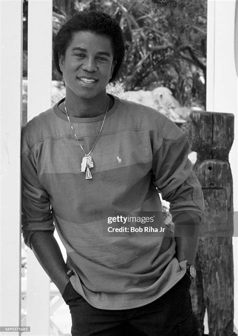 Singer And Performer Jermaine Jackson Photo Session At Home April