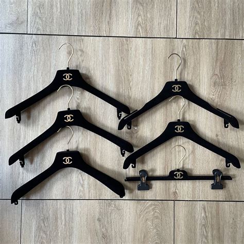 Authentic Chanel Boutique Coat Hangers For Sale Assorted Types