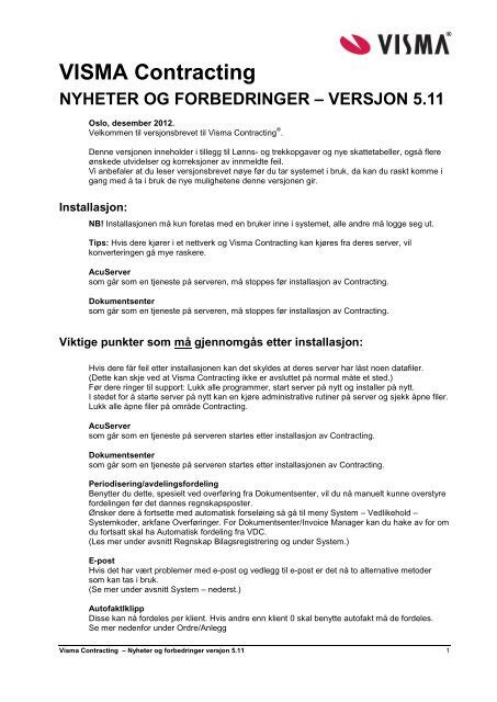 Pdf Format Visma