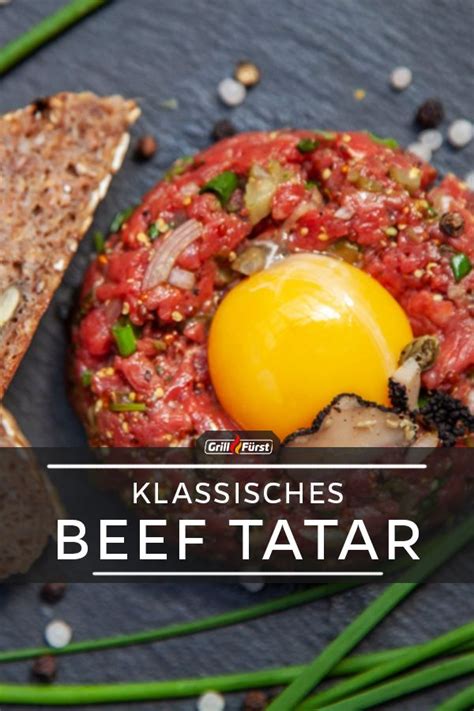 Beef Tatar Klassisches Steak Tatar Rezept Rezept Tatar Rezepte