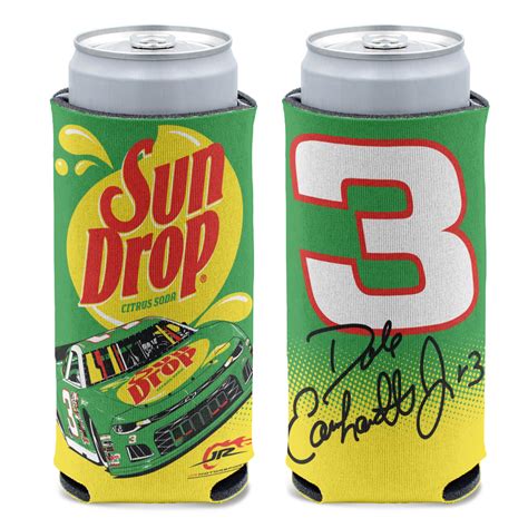 Dale Earnhardt Jr 3 Sun Drop 16oz Can Cooler Shop The Shop Jr