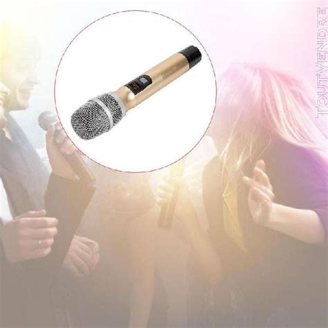 Microphone Portatif Sans Fil Uhf Avec Batterie R Cepteur Aa En France