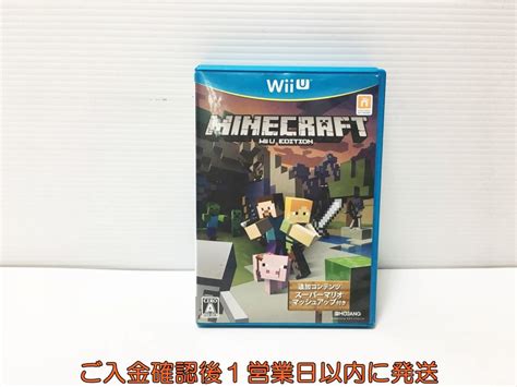 WiiU MINECRAFT Wii U EDITION ゲームソフト 1A0015 1719ey G1 Wii U専用ソフト 売買された