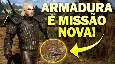 The Witcher 3 LOCALIZAÇÃO da NOVA MISSÃO ARMADURA e ESPADAS da