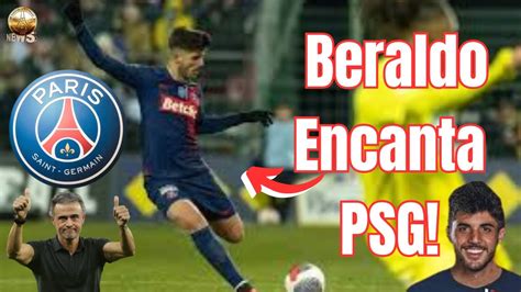 Lucas Beraldo Conquista Luís Enrique E Torcida Do Psg Em Um Mês