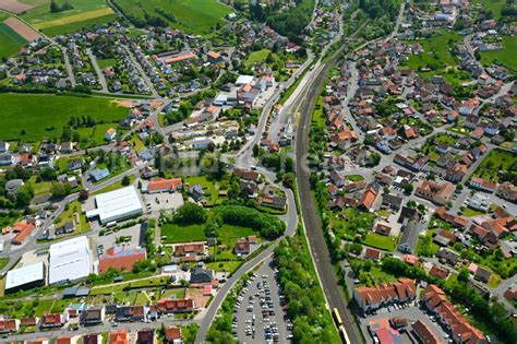 Luftaufnahme Sterbfritz Stadtzentrum Im Innenstadtbereich In