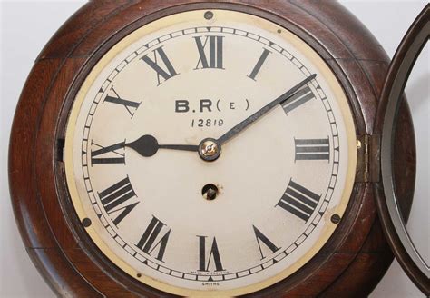 Antiques Atlas Small Fusee Railway Clock With 8 Inch Dial