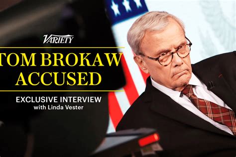 Tom Brokaw Accused Of Sexual Harassment In Video