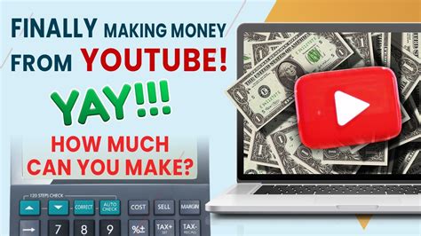 Finally Making Money From Youtube Yay How Much Can You Make Youtube