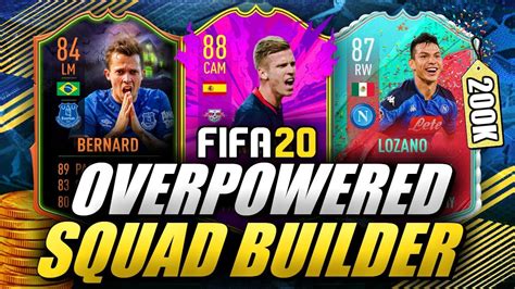 Overpowered K Hybrid Fifa Tots Market Crash Squad Builder Youtube