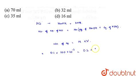 How To Prepare 01n Naoh Solution In 100ml