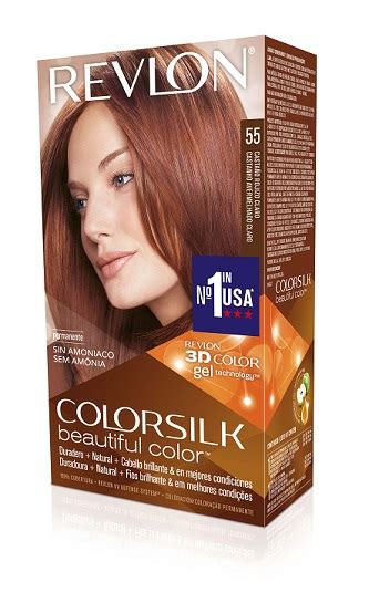 COLORSILK DE REVLON EL PODER DE LOS TONOS COBRIZOS