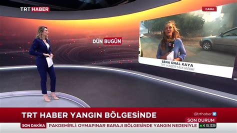 TRT Haber Canlı on Twitter TRT Haber yangın bölgesinde Antalya