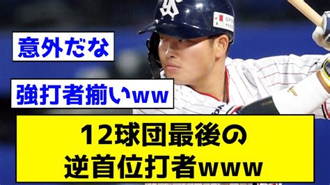 【意外すぎ】12球団最後の逆首位打者がこちら ←まさかの強打者揃いww【なんj反応集】 Youtube