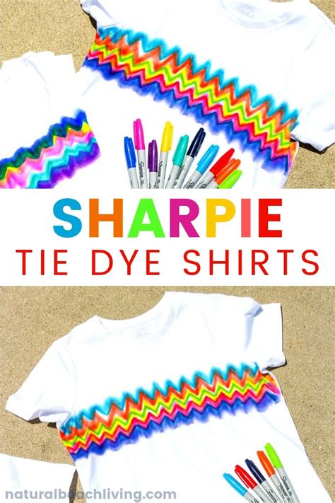 How To Make Sharpie Tie Dye Shirts Easy Tie Dye Shirts For Kids