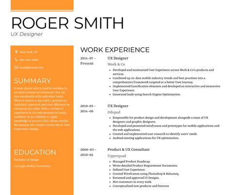 The Best Professional Resume Layout For 2023