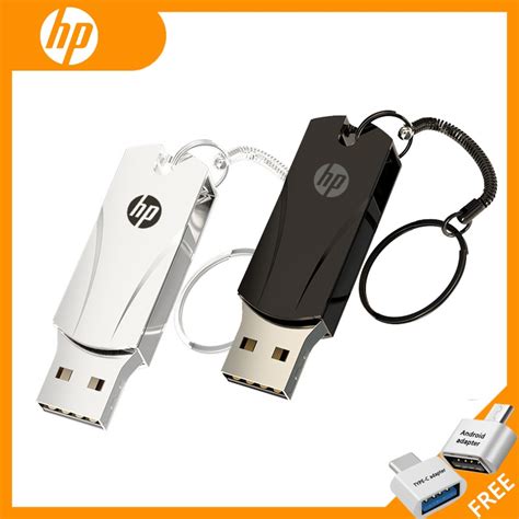 Hewlett Packard Driver Flash Rotativo De Metal Liga De Zinco Hp 128GB