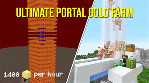 Minecraft Not So Ultimate After All Portal Gold Xp Farm Tutorial