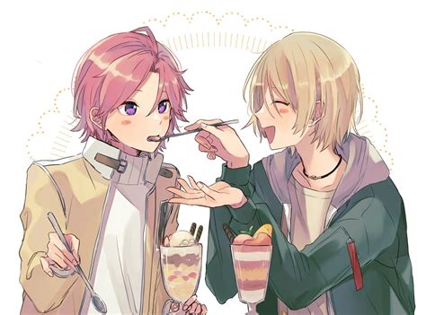 Crazy B Kohaku Gay Ass Ensemble Stars Handsome Anime Love Is Sweet Pretty Art Pose