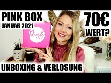 Wow Wert Pink Box Januar Unboxing Verlosung Youtube