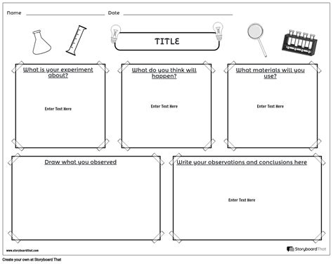 Free Science Observation Worksheets And Templates