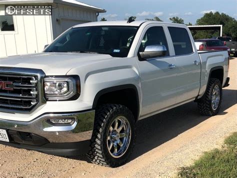 Hostile Alpha 20x9 0 Chrome H109 2090655050c Custom Offsets Gmc Sierra 1500 Gmc Sierra