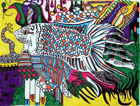 Trippy Fish by dkjjleto on deviantART