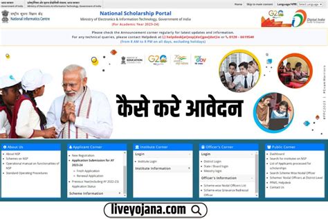 Nsp Scholarship 2023 24 Online Apply Eligibility Criteria Login