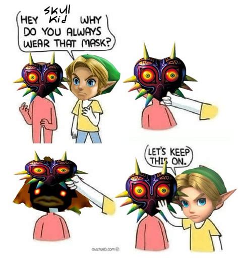 majoras mask memes legend  zelda memes legend  zelda zelda funny