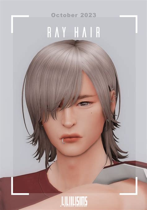 Ray Hair Liliili Sims Sims Hair Sims Sims Characters