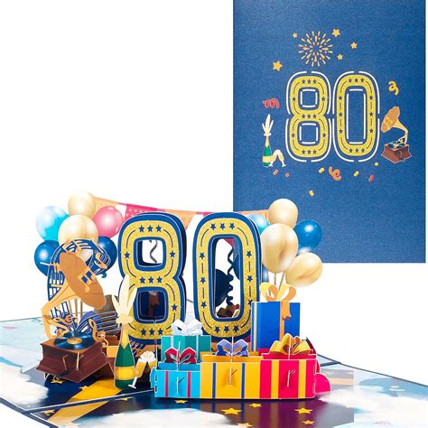 D Pop Up Biglietti Di Auguri Per Il Compleanno Carta Per Adulti Per I