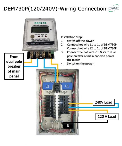 Sub Meter Installation Diagram Wiring Diagram And Schematics