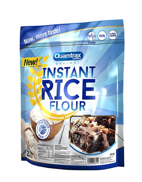 Instant Rice Flour by QUAMTRAX NUTRITION (2000 grams)