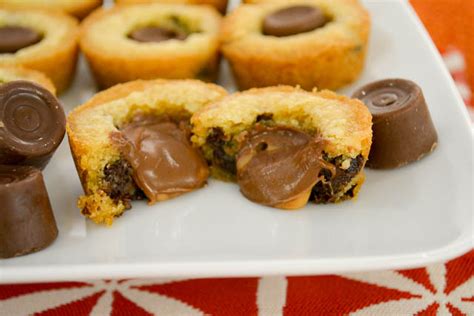 Rolo Stuffed Chocolate Chip Cookie Cups I Am A Honey Bee