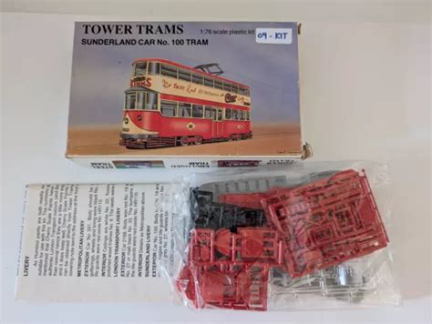 Oo Gauge Tower Trams Sunderland Car No100 Tram Kit See Description