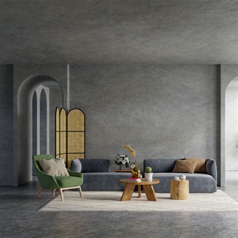 Декоративная штукатурка с эффектом бетона Dufa LOFT BETON