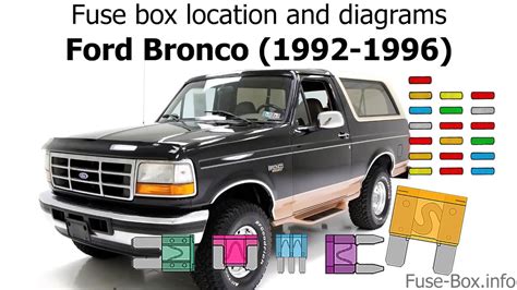 Bronco Fuse Box Diagram