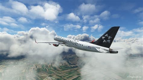 Virtualcol Embraer 195 Austrian Airlines Star Alliance 4k For