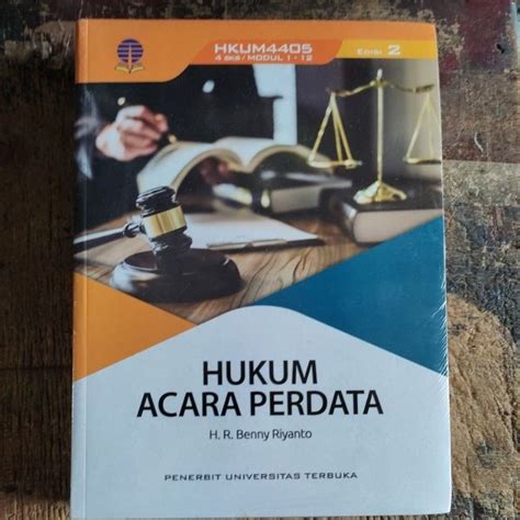 Jual Buku Hukum Acara Perdata Edisi Universitas Terbuka Baru Dan