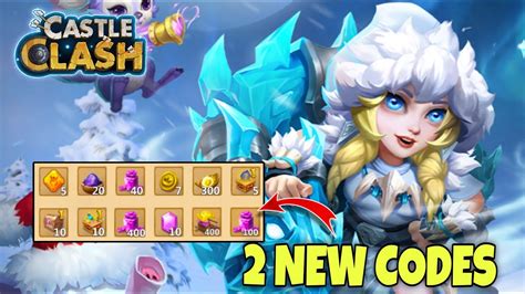 Castle Clash Secret Codes 2022 December New Castle Clash Secret Codes