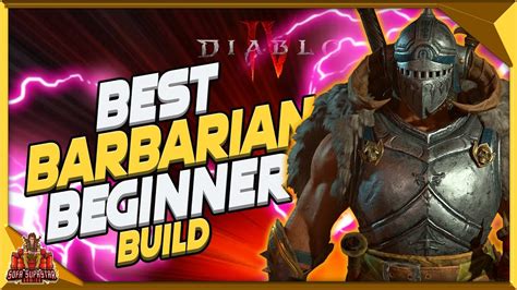 Diablo 4 Best Early Game Barbarian Build Insanely Easy To Make