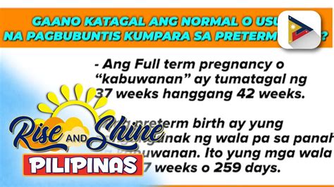 Say Ni Dok Ano Nga Ba Ang Premature Birth At Anong Mga Risk Ang