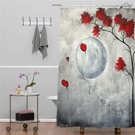 Red And Gray Shower Curtain The Best 100 Grey And Red Shower Curtain