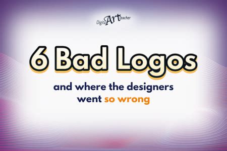 6 Bad Logos and where the designers went so wrong - Digital Art Teacher