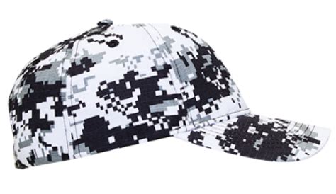 Snow Camo Hat Warriorblack