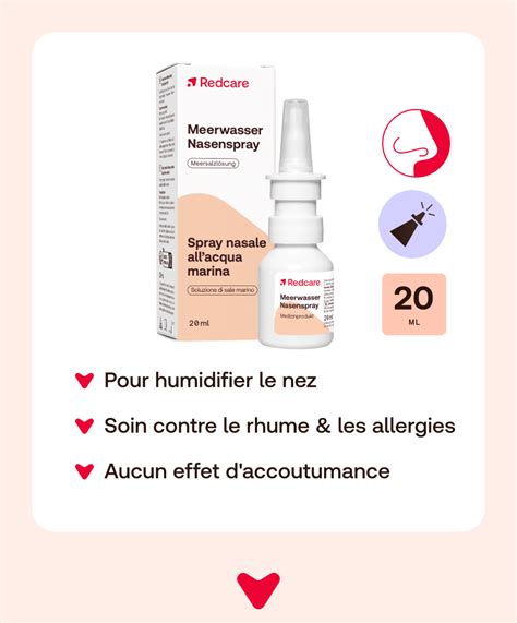 Redcare Spray Nasal 20 Ml Commander Ici En Ligne FARMALINE Be