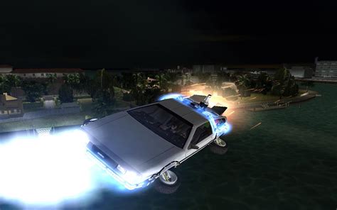 BTTF2 Flying Delorean image - Back to the Future: Hill Valley mod for ...