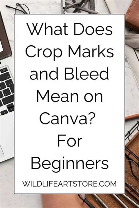 What Does Crop Marks And Bleed Mean On Canva For Beginners