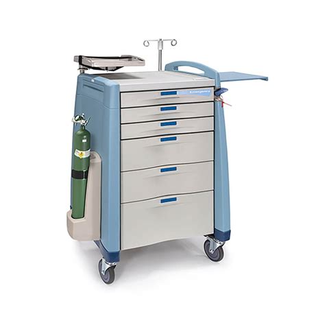 Capsa AM EM STD BLUE Standard Avalo Emergency Cart