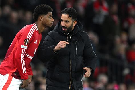 Ruben Amorim admists Man Utd are a 'better team' with Marcus Rashford
